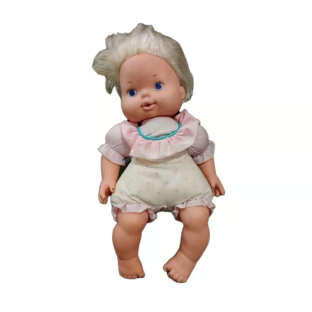 1993 Kenner Newborn Baby Check Up Baby Doll 1992, DOLL ONLY